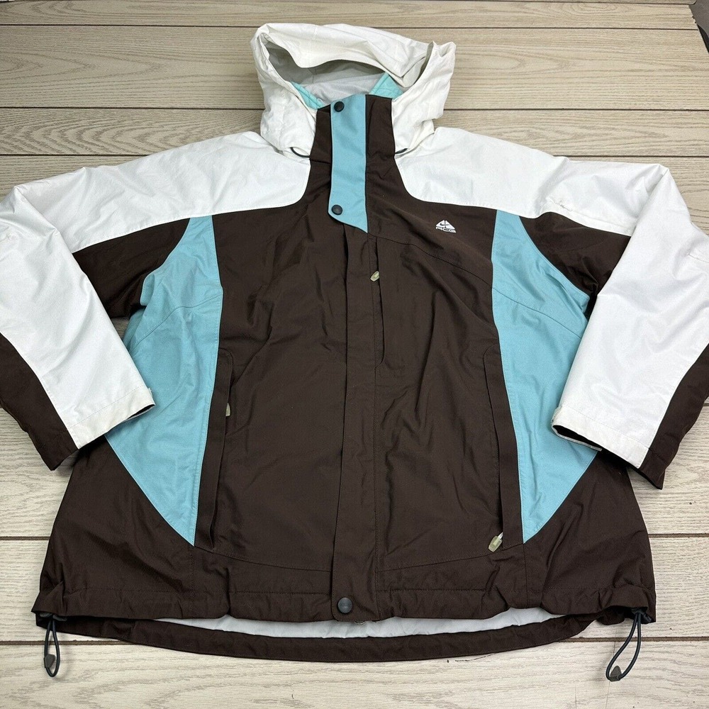 NIKE ACG 2 Thermal Layer 2 In 1 Couche Thermique Jacket Womens Size X-Large